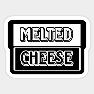 Melted Cheese Sticker